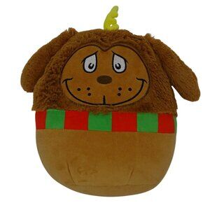 Dog Puppy Plush Brown Long Ears Stuffed Animal Soft Toy Christmas Decor 10 inch